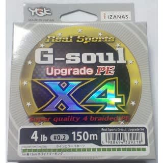 YGK G-Soul X4 UPGRADE 150m #0.2