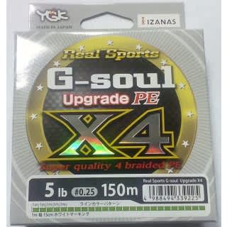 YGK G-Soul X4 UPGRADE 150m #0.25