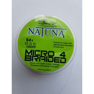 DuraKing Natuna Micro 4X Braided #0.4