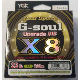 YGK G-Soul X8 UPGRADE 200m #1.0