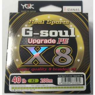 YGK G-Soul X8 UPGRADE 200m #2.0