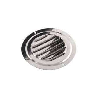 Вентиляционная решётка нержавеющая сталь D=100мм