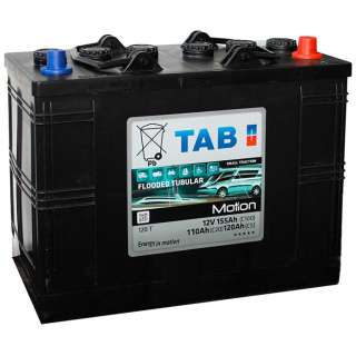 Аккумулятор Tab Motion Tubular (тяговый) 110 (C20) / 90 (C5) R (0A)