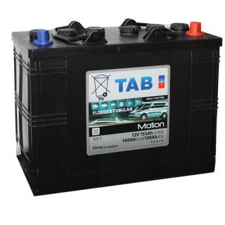 Аккумулятор Tab Motion Tubular (тяговый) 140 (C20) / 120 (С5) R (0A)