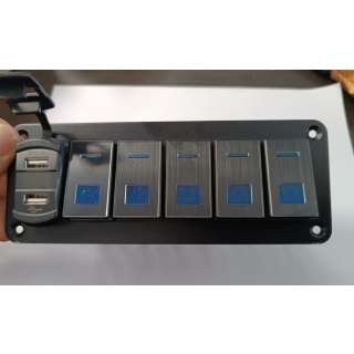 Панель переключателей LED Rocker Switch Panel