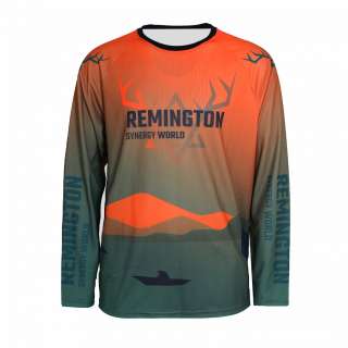 Рыболовная футболка с длинным рукавом Remington Fishing Style