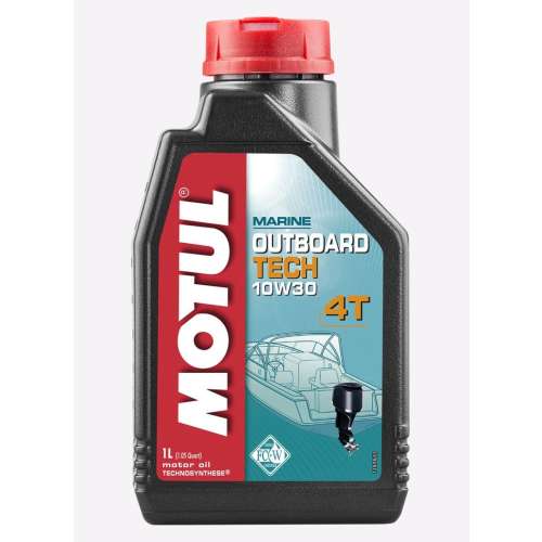 Моторное масло MOTUL OUTBOARD TECH 4T 10W30 1L