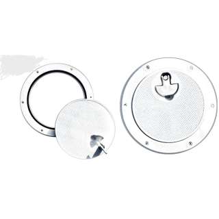 Инспекционный люк в лодку круглый D=150mm белый