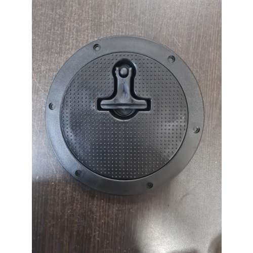 Инспекционный люк в лодку круглый D=150mm чёрный