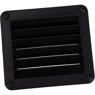 Вентиляционная решётка пластиковая 141*125мм чёрный