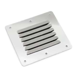 Вентиляционная решётка нержавеющая сталь 127*115mm
