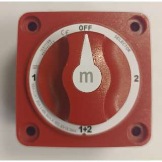 Выключатель массы на 2 аккумулятора с объединением