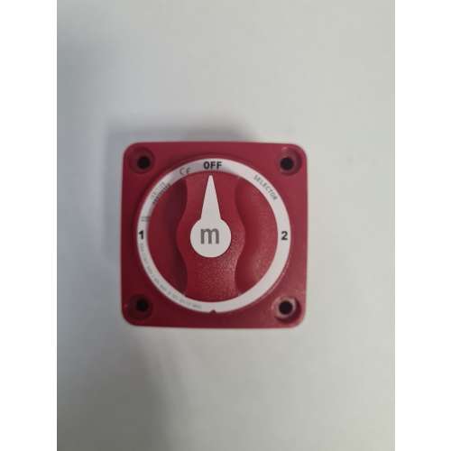 Выключатель массы на 2 аккумулятора без объединения