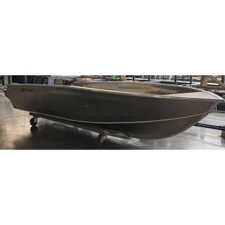 Алюминиевая лодка Bester 430 New Fish Pro (румпельная)